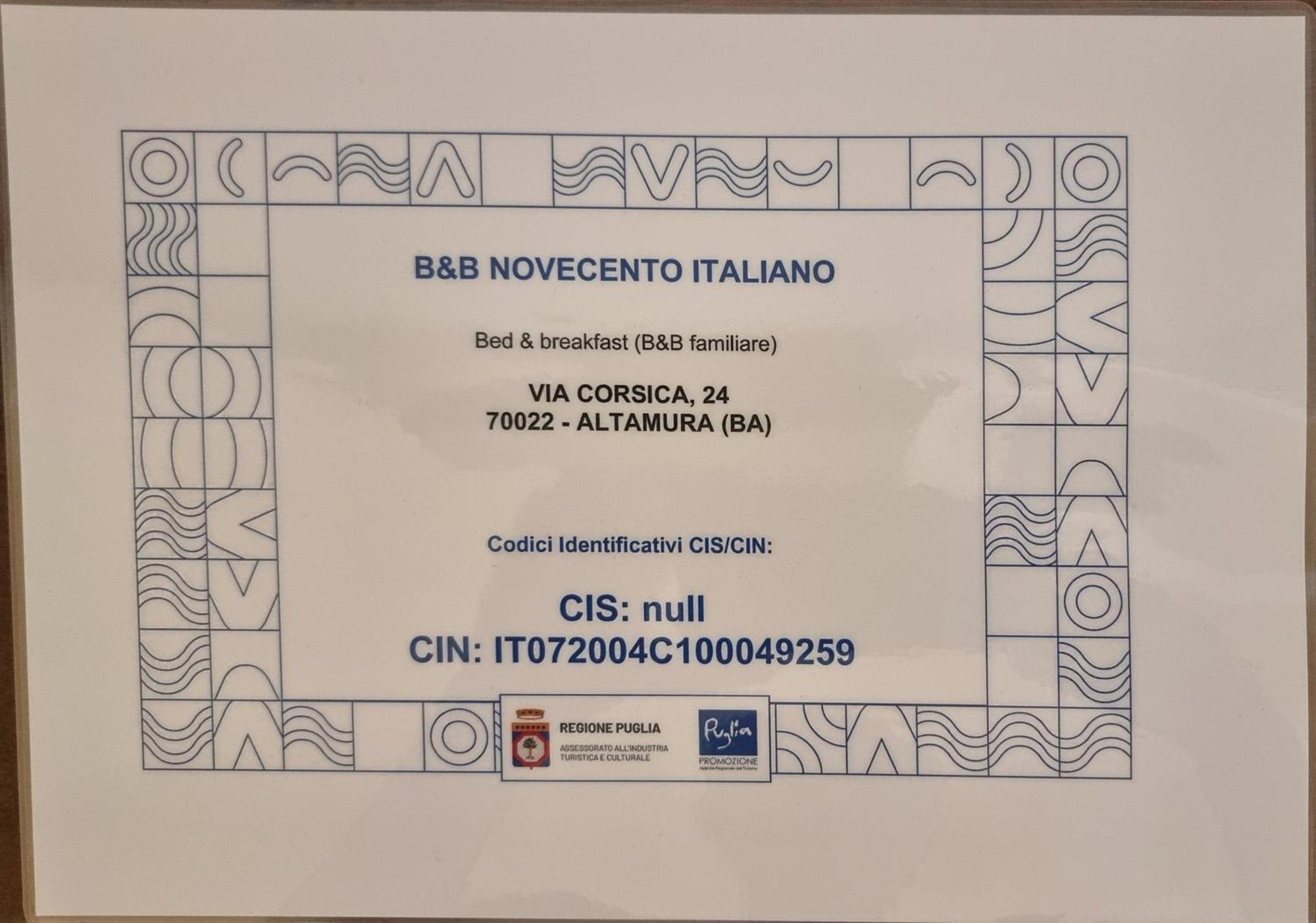 B&B Novecento Italiano Altamura Ngoại thất bức ảnh